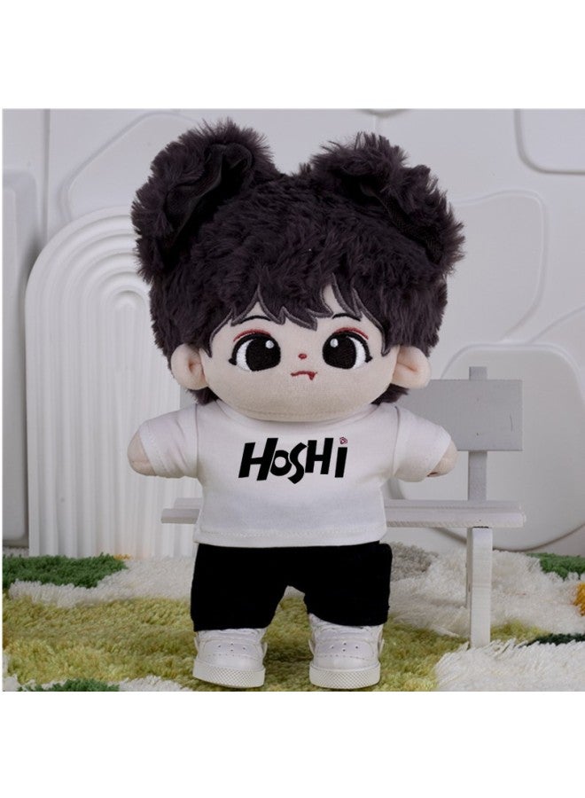 10/20cm Doll Husband Shengkuan Cui Shengzhe Xu Minghao With Cotton Doll T-shirt Hooded Sweater-Specifications:15cm-Color:Li Can Same Style T-shirt - Image 3