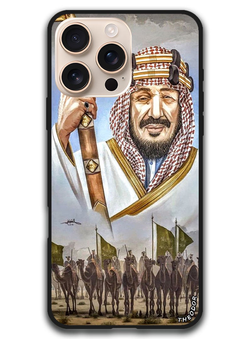 Theodor Protective Case Anti Scratch Shock Proof Bumper Cover For iPhone 16 Pro (6.3)-inch Saudi Kinf - Image 1