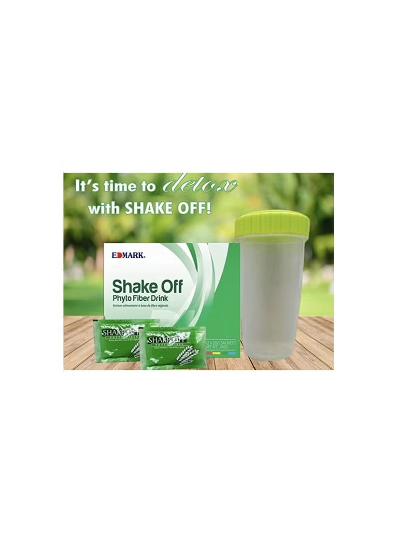 Shake Off أكياس مشروب فيتو فايبر خالية من السكر 12 حبة - Image 2