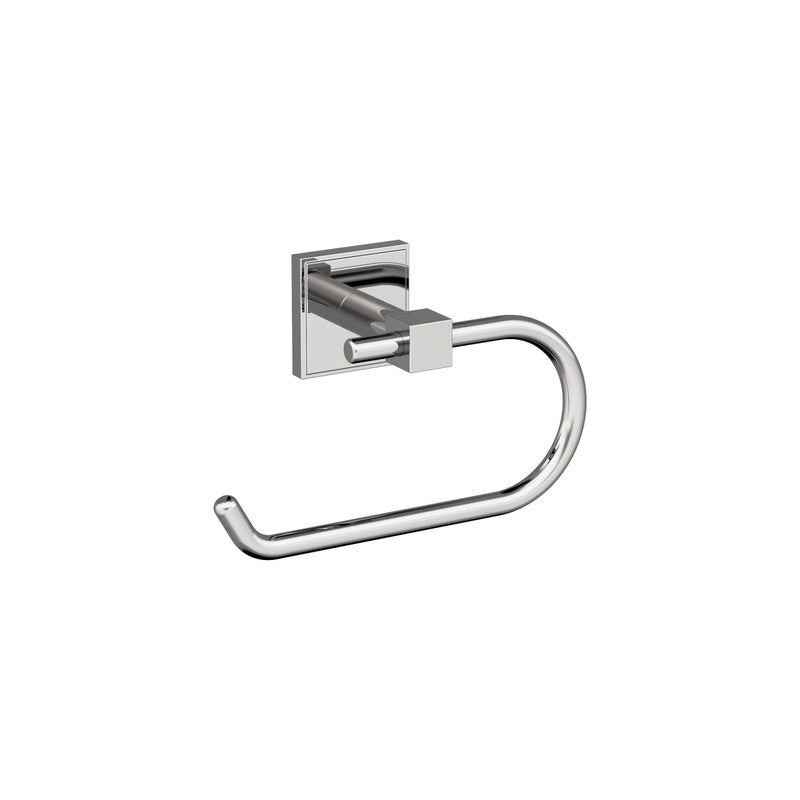 Amerock BH3607126 | Chrome Single Post Toilet Paper Holder | 6-5/16 in. Length Toilet Tissue Holder | Appoint | Bath Tissue Holder | Bathroom Hardware | Bath Accessories - Image 1