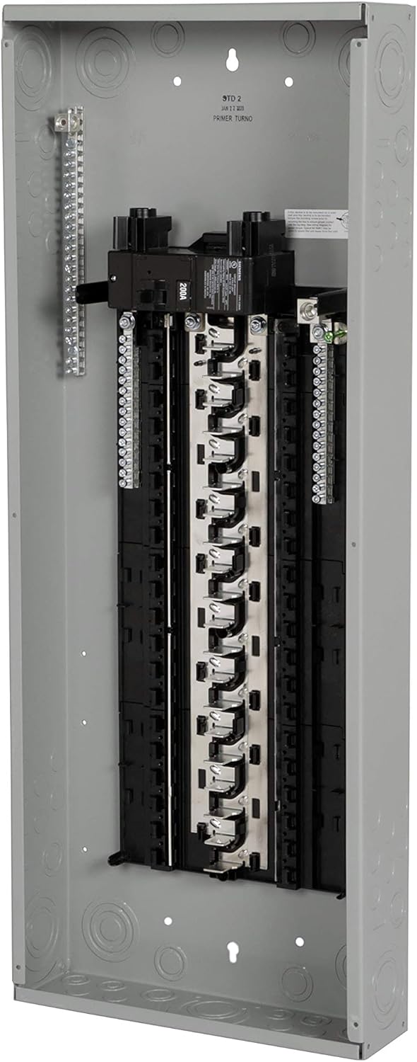 SIEMENS SN Series 200 Amp 40Space 40Circuit Main Breaker PlugOn Neutral Indoor Load Center - Image 1