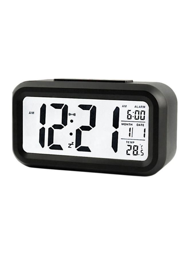 Digital Alarm Clock Black/White 5.8 x 3.3cm Bundle - Image 2