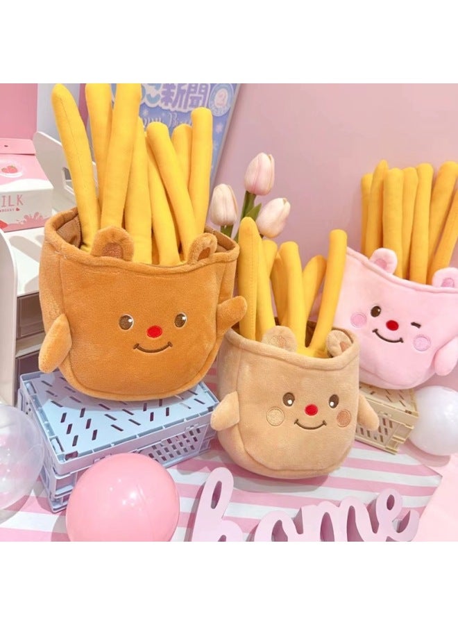 8 Inch Doll Machine Plush Toys Net Red Flow Cute Fries Doll Playground Small Gift-Specification:Style 6 Is About 21cm, 12 Pieces In A Pack-Color:Place An Order In Multiples Of 12 For A Single Option, As Shown In The Picture - Image 3