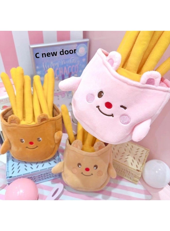 8 Inch Doll Machine Plush Toys Net Red Flow Cute Fries Doll Playground Small Gift-Specification:Style 6 Is About 21cm, 12 Pieces In A Pack-Color:Place An Order In Multiples Of 12 For A Single Option, As Shown In The Picture - Image 4