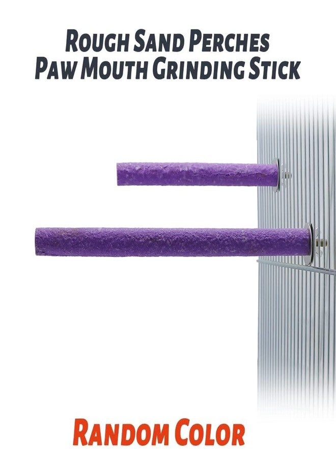 Litewoo Bird Perch Grinding Stand for Bird Parrot Budgie Parakeet Cockatiel Conure Lovebird Finch（7.09" / 18cm） - Image 5