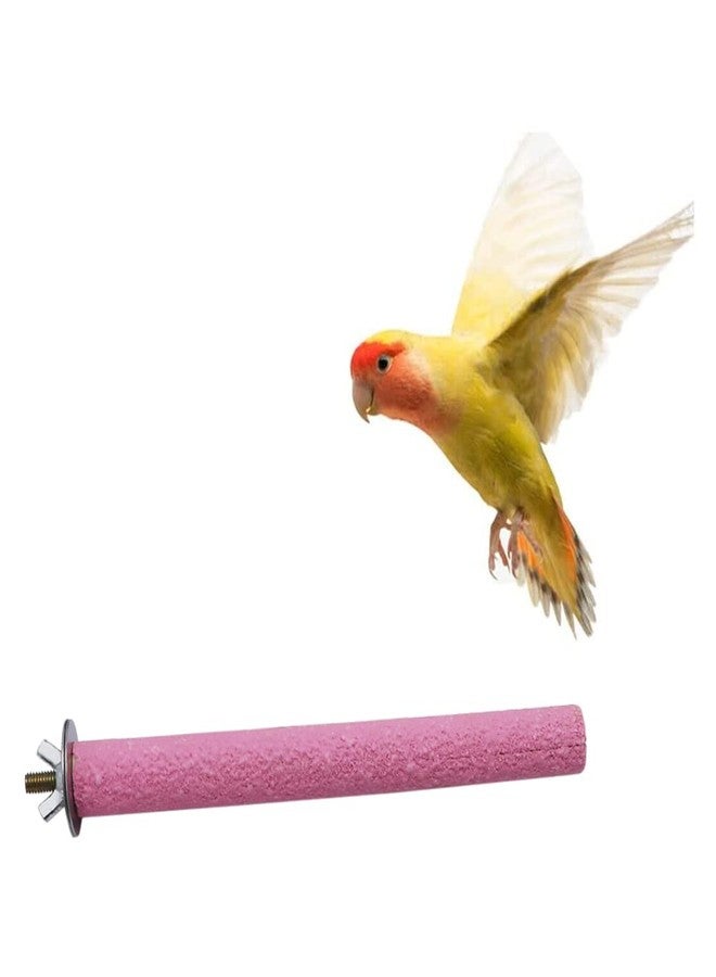 Litewoo Bird Perch Grinding Stand for Bird Parrot Budgie Parakeet Cockatiel Conure Lovebird Finch（7.09" / 18cm） - Image 1