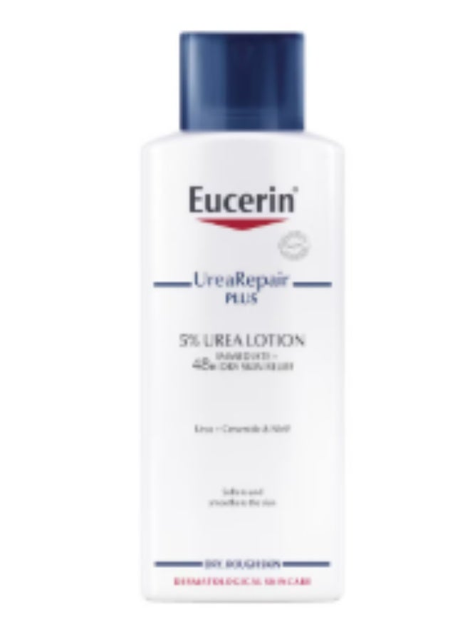 Eucerin Urearepair Plus 5% Urea Body Lotion With Ceramide, Immediate 48-Hour Relief For Dry Skin For Mature And Diabetic Skin Clear 250ml - Image 2