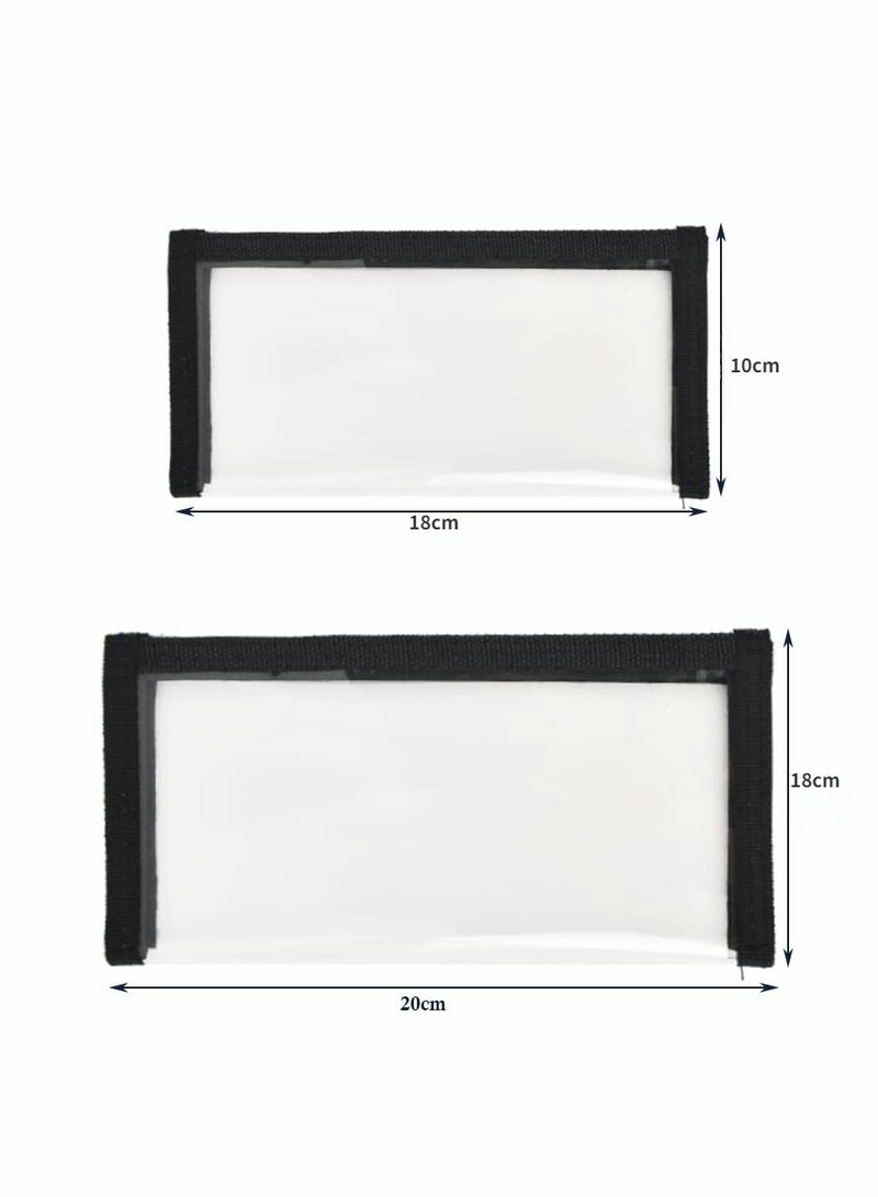 Excefore 10pcs（L*5+M*5) Fishing Lure Wraps, Clear PVC Lure Covers Keeps Fishing Safe, Fishing Bait Cover Easily See Lures, Fishing Hook Covers , Safe from Sharp Hook - Image 5