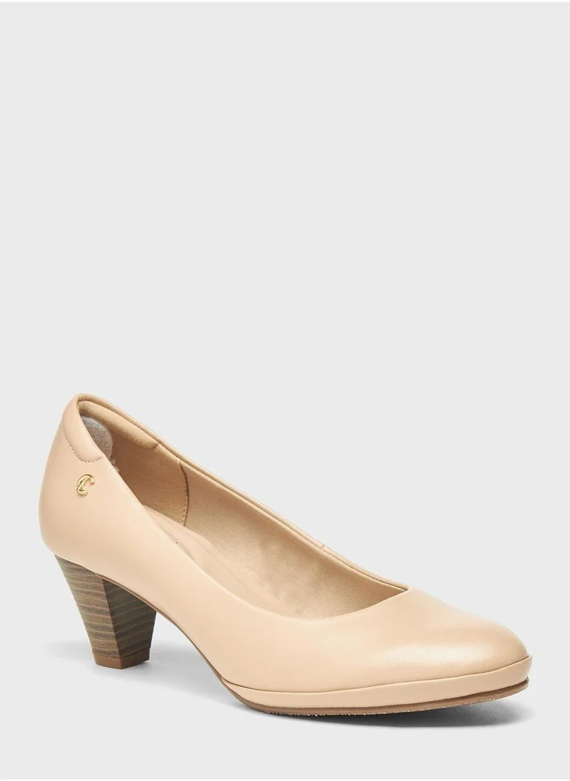 Le Confort Block Heel Pumps