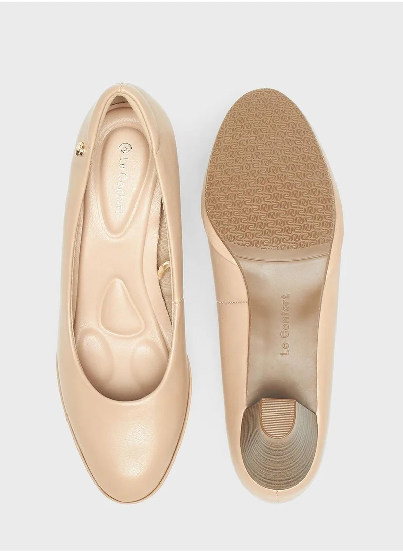 Le Confort Block Heel Pumps