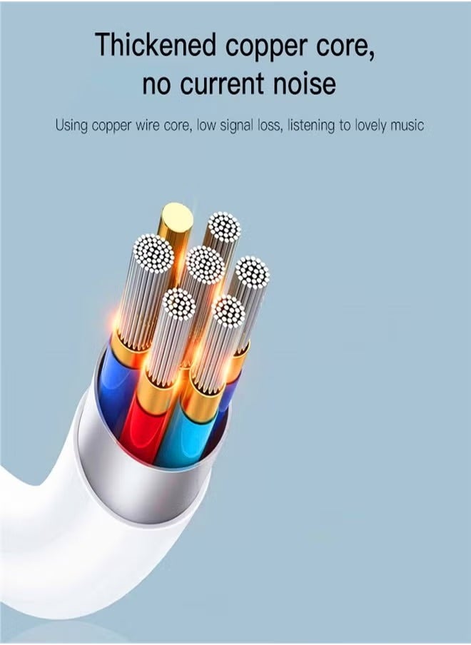 Yesido USB-C Headphones for iPhone 16/15, Galaxy S23/S22/S21, iPad Pro, Pixel 7/6 – HiFi Stereo Earbuds with Mic & Volume Control – Crystal-Clear Sound, Noise Isolation & Hands-Free Calling – Durable & Tangle-Free Design  - Image 5