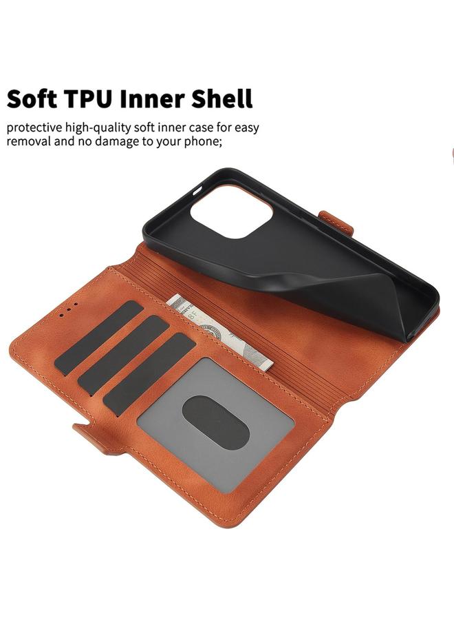 Zaboon Case For iPhone 12 / 12 Pro Dreamy Butterfly Love Flower Embossed Leather Phone Case - Image 5