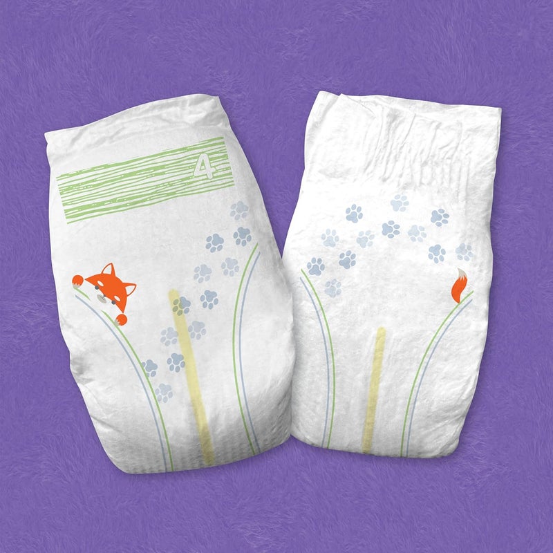 Cuties | Skin Smart, Absorbent & Hypoallergenic Diapers with Flexible & Secure Tabs | Bulk Case | Size 4 | 200 Count - Image 3
