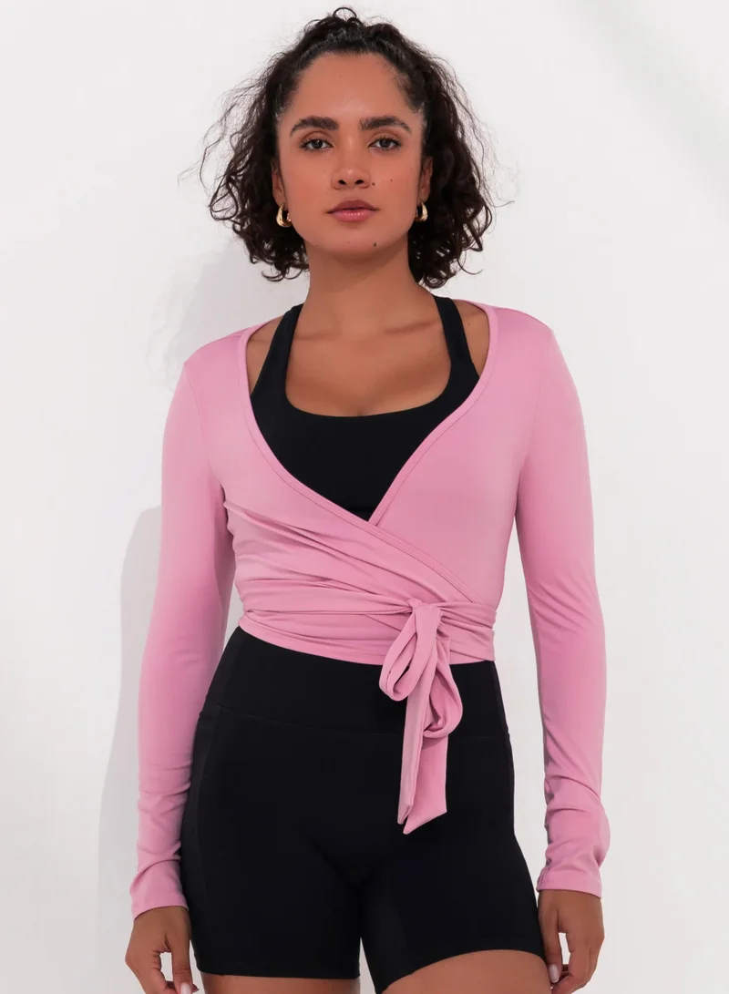 Lounge Wrap Top