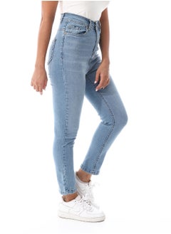 Andora Traditional Five Pockets Skinny Jeans Pants_ Light Blue  - Image 2