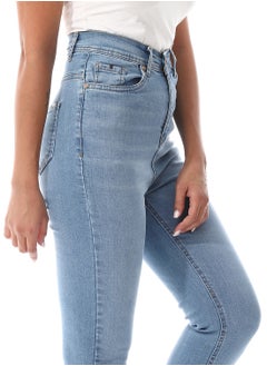 Andora Traditional Five Pockets Skinny Jeans Pants_ Light Blue  - Image 4