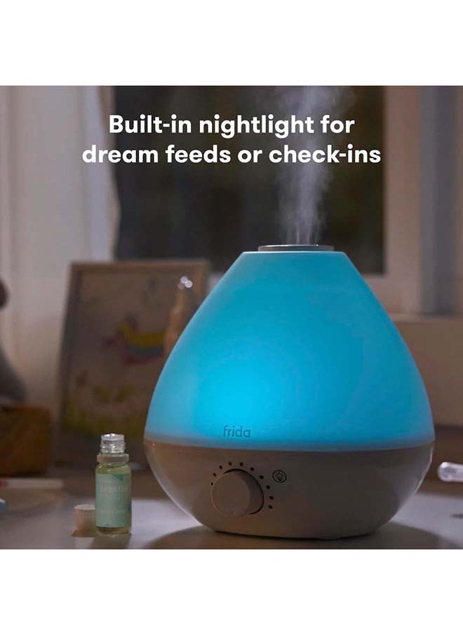 3-In-1 Humidifier With Diffuser And Nightlight - White