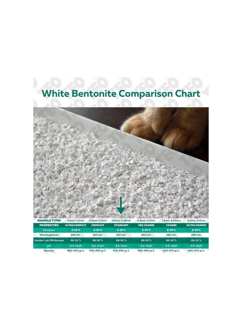 فيلين فیلن کیٹ لیٹر کلمپنگ ڈسٹ فری 20L تفاحة خضراء - Image 4