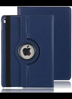 iPad 2017 iPad 9.7 inch Case 360 Degree Rotating Stand Case with Smart Cover Auto Sleep/Wake Feature for Apple iPad 9.7 inch Navy Blue