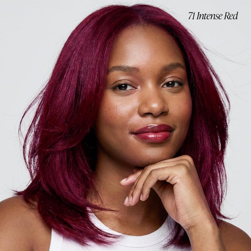 Adore Semi Permanent Hair Color (071 Intense Red) | Vegan & Cruelty-Free Red Hair Dye | No Ammonia, No Peroxide, No Alcohol | 4 Fl Oz - Image 2