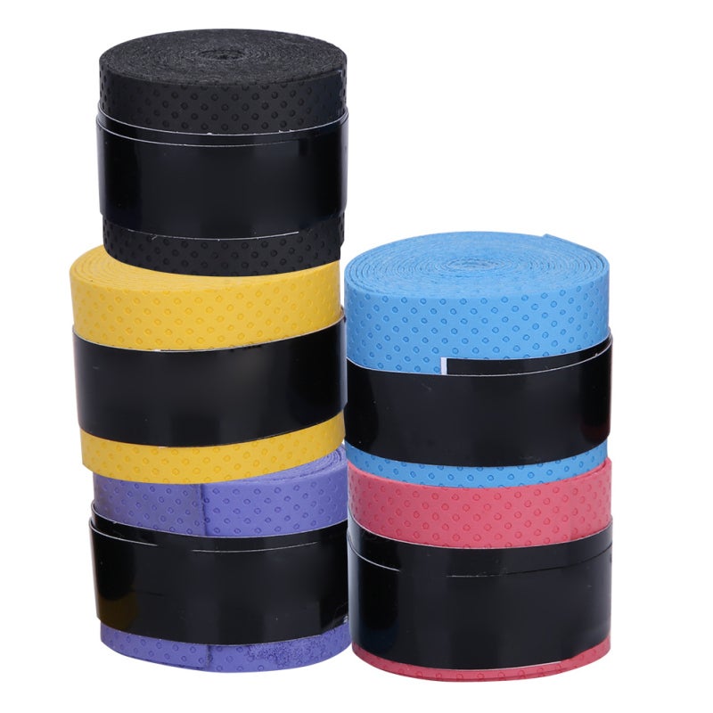 Leijiaer Anti Slip Sweatbands Sweat Absorption Grip Tape Non Slip Racket Handle for Tennis Badminton Fishing Rod - Image 2