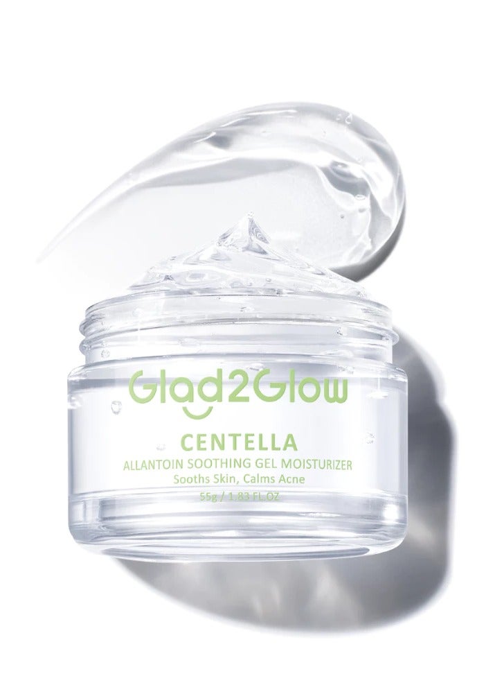 Glad2Glow Acne Set Moisturizer Gel Repair Skin 55g + Acid Power Clear Acne Serum 17ml - Image 2