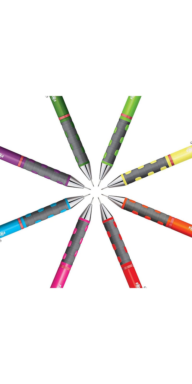 Rotring 0.5mm Mechanical Clutch Lead Pencil | Tikky | for Smooth Writing Drafting Drawing | Neon Purple Barrel | Stationery - Image 4