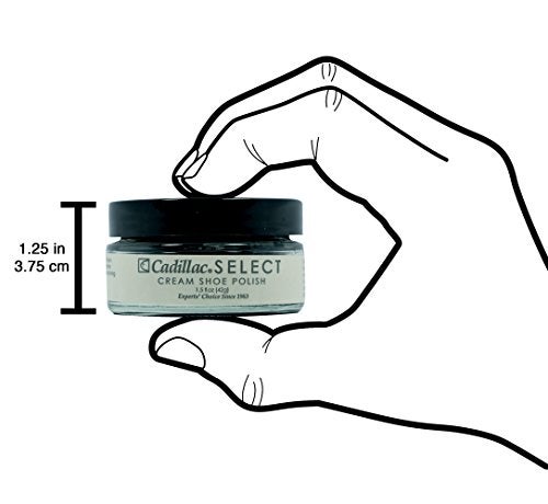 Cadillac Select Premium Cream Shoe Polish – Navy Leather Shoe Care, Nourishing Formula, Restores Shine and Color, Easy Application, Made in USA - Image 4