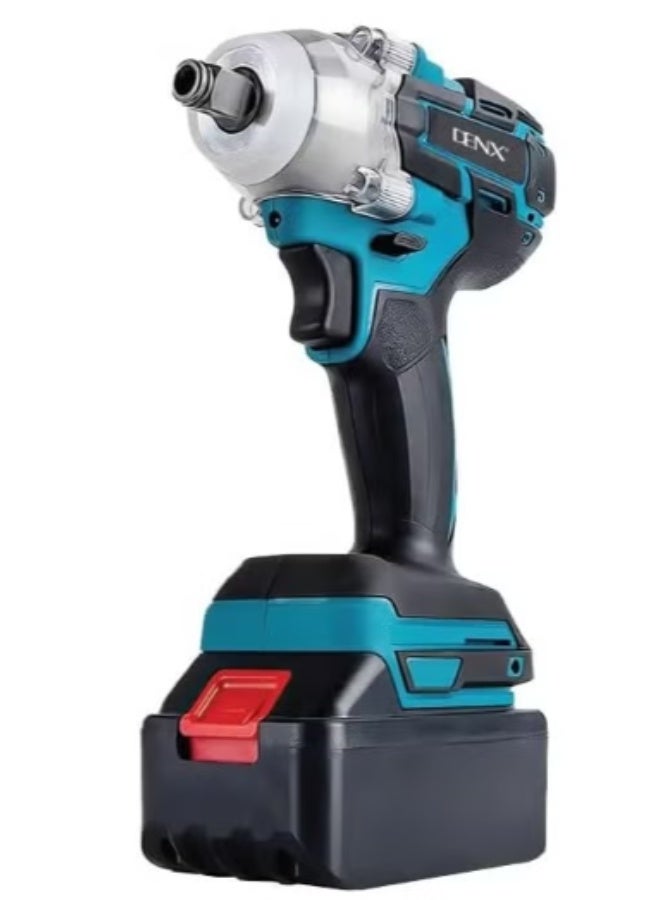 Electric drill operating at 2000 RPM with a complete accessory kit, cordless drill with two 21V batteries and a complete accessory kit for drilling, tightening car tire bolts, and many other uses | 1660r/min | 12.8 mm |