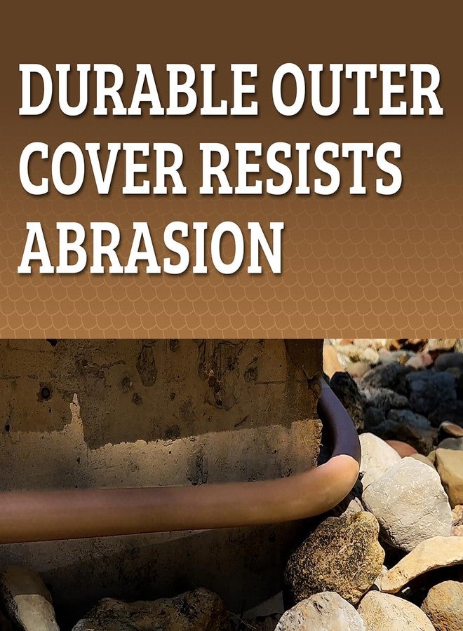 خرطوم حديقة Flexzilla Colors Lead-In، مقاس 5/8 بوصة × 10 أقدام، خرطوم مياه خفيف الوزن مناسب لجميع الأحوال الجوية، متين ومرن، وصلات مانعة للتسرب، لون أخضر غابي - Image 4