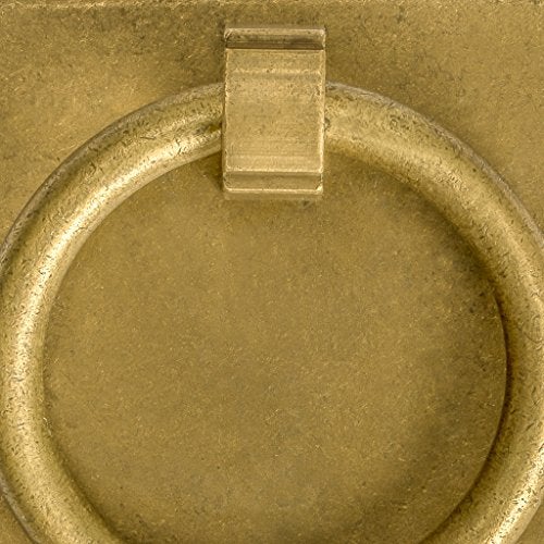 Hardware Philosophy Ring Plate Pulls 2.3 Inches - Set of 2 - Architectural, Interior Design, Furniture Cabinet Customization Hardware - Image 5