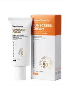 Sunscreen Cream Sunblock for Face and Body SPF50 UVA UVB Skin Protect Anti aging Brightening Fade Dark Spots Moisturizing Repair Skin Care 50g