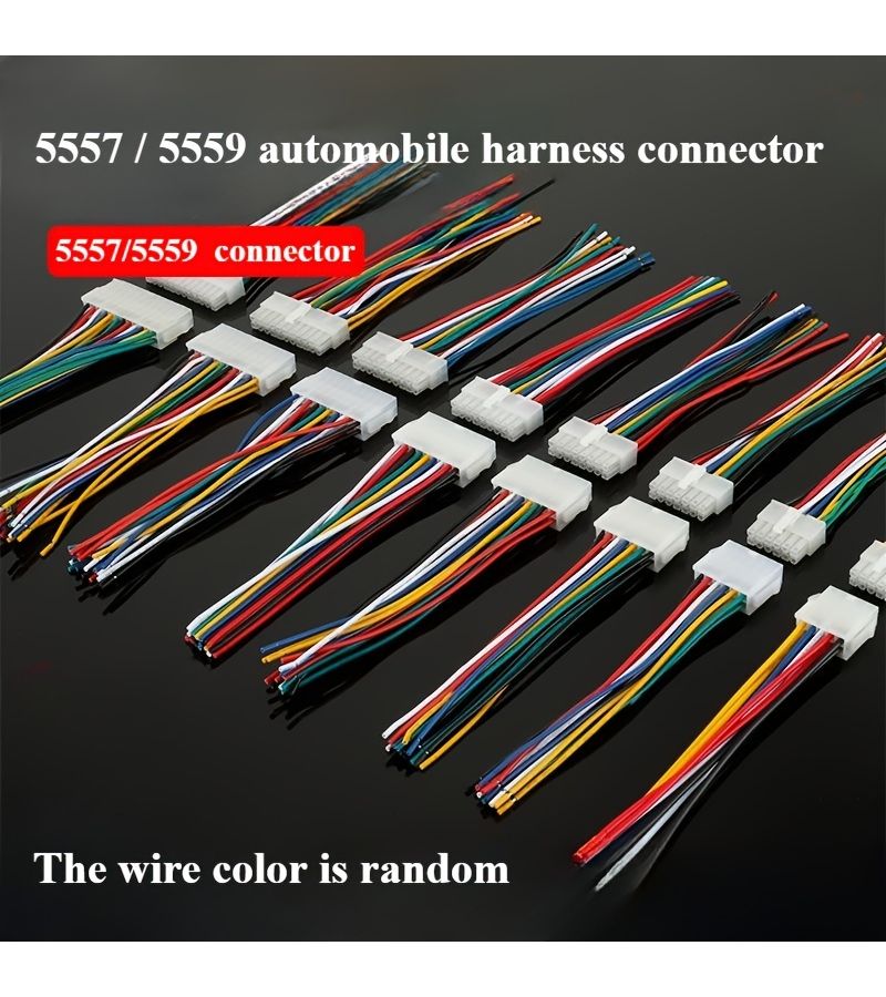 12 Pin Car Wiring Harness Connector Male Female Plug 11.81 Inch - Image 1