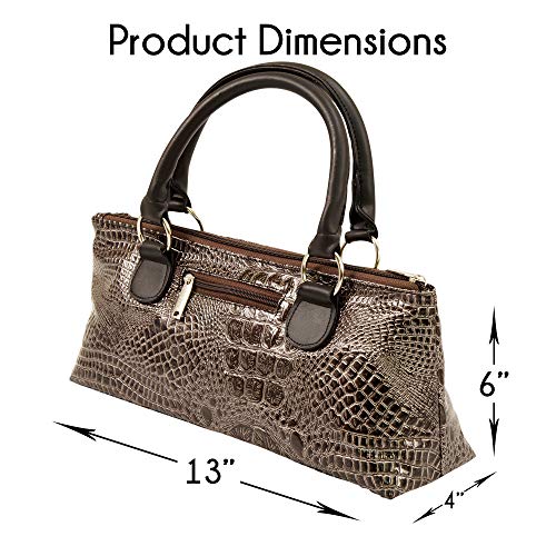 Primeware Wine Clutch Bag (Thermal Insulated) Trendy Women’s Carry Tote | Holds Red & White 750mL Bottles | Trendy Fashion | Incl. Portable Waiter-Style Corkscrew - Image 2