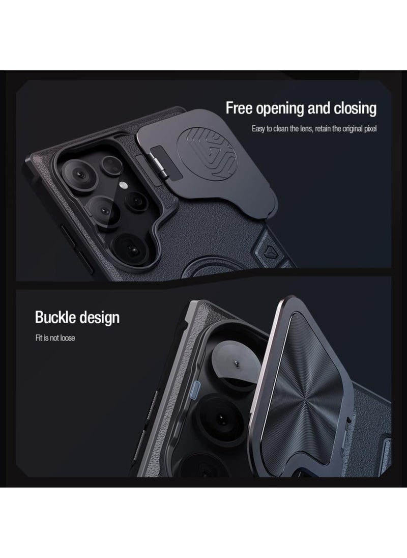 Galaxy S24 S24 Plus S24 Ultra Case with Kickstand Armor case with Camera Cover Compatible with MagSafe Grade Protection Rugged