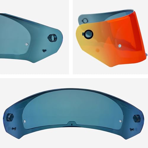 Lumfeerix for LS2 Assault/Rapid/Stream Helmet Visor Replacement, For Ls2 FF320/328/353/800 Helmets Outer Shield (Blue) - Image 3