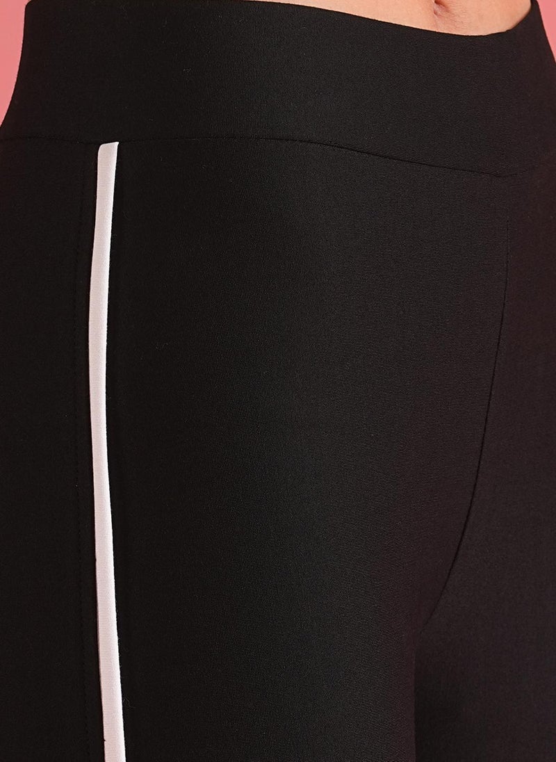 Globus Women's Black Casual Skinny Treggings with High-Rise Waist - Image 5