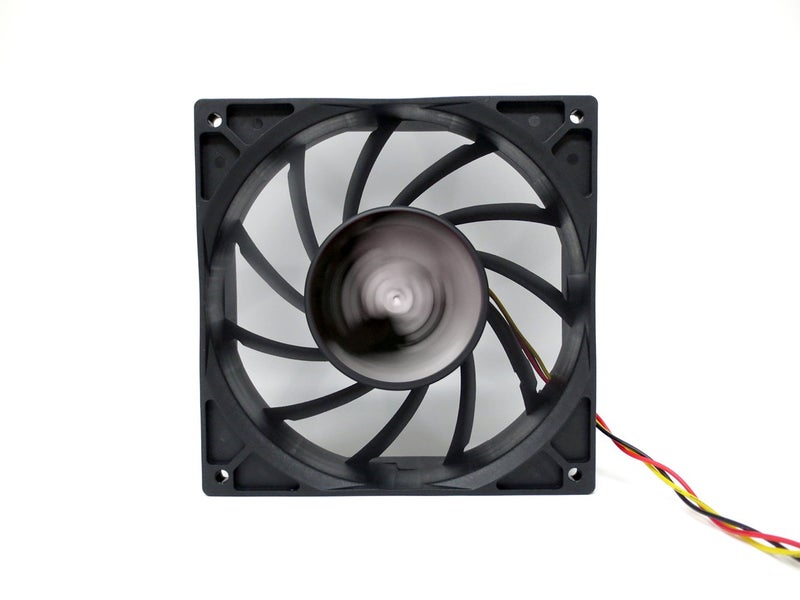 Bgears b-Blaster 24V 140x38 Hi-Speed 5200RPM with 308CFM 2 Ball Bearing Fan Black - Image 3