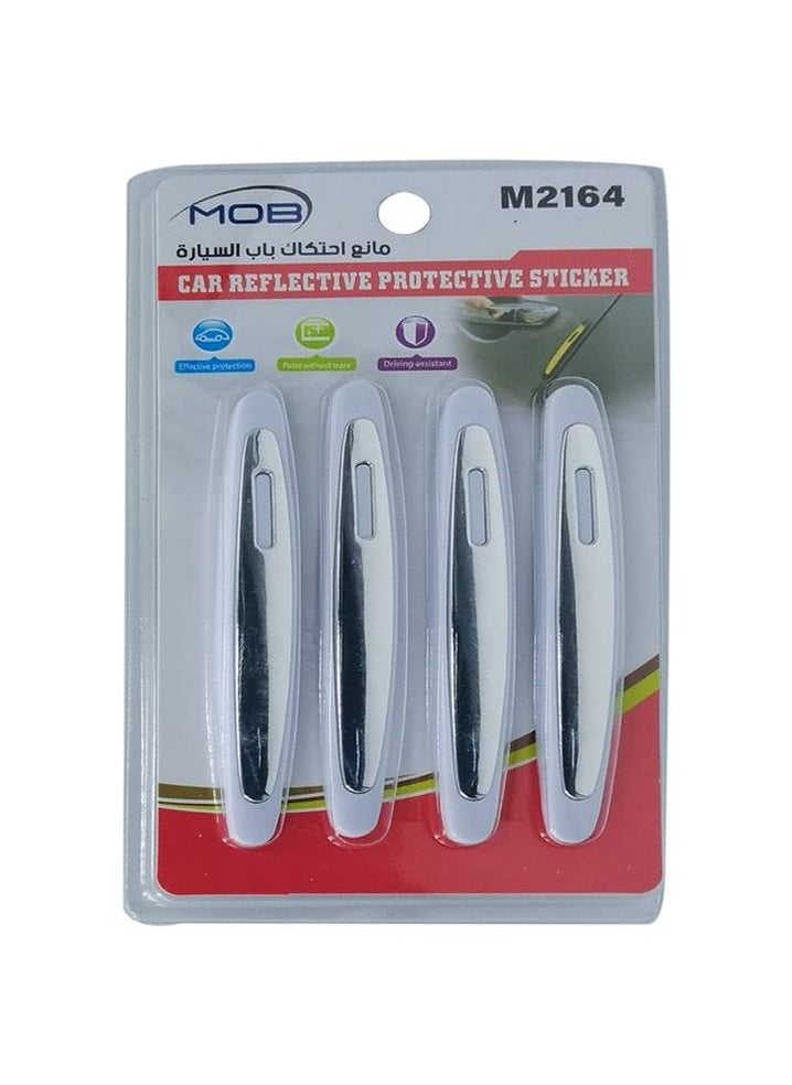 MOB Mob Door Guard Cover, Car Door Edge Guards Trim Cover Strip Corner Bumper for Car Door Protector 4pcs  - Image 1