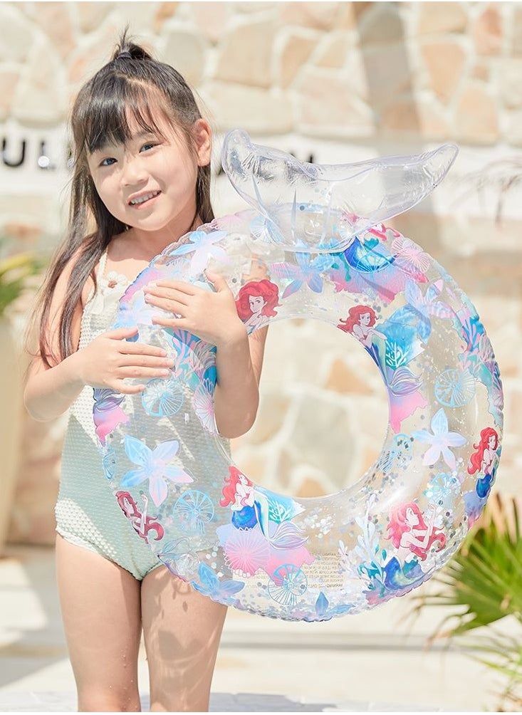 Loquat Mermaid Baby Swimming Ring Inflatable Pool Floaties Suitable  - Image 3