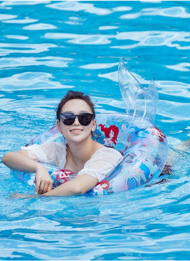 Loquat Mermaid Baby Swimming Ring Inflatable Pool Floaties Suitable  - Image 5