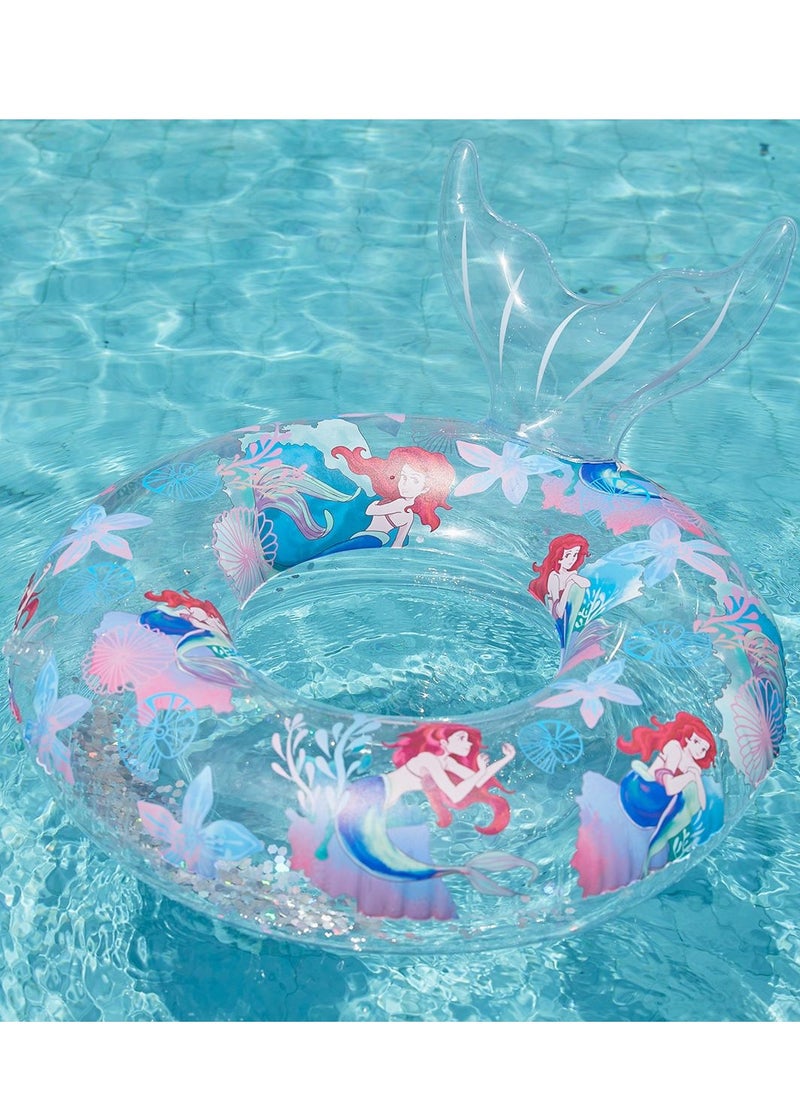 Loquat Mermaid Baby Swimming Ring Inflatable Pool Floaties Suitable  - Image 2