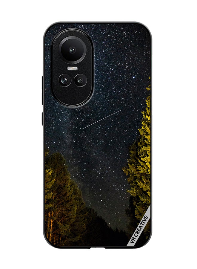 VR CREATIVE Protective Case Cover For Oppo Reno 10 Pro Blending Lights Design Multicolour - Image 1