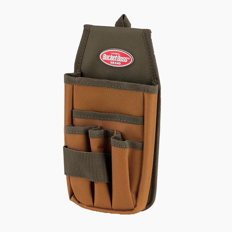 Bucket Boss باكت بوس - حقيبة أدوات مع غطاء فلاب فيت، حقائب - السلسلة الأصلية (54170)، بني - Image 5