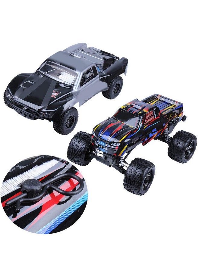 Hobbypark 100 قطعة دبابيس مشابك هيكل سيارة RC عالمية لتراكساس وجميع شاحنات 1/10 ريدكات و HPI و هيموتو و HSP و إكسييد (أسود) - Image 4