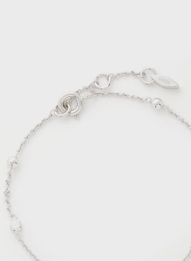 FOSSIL Logo Beaded Bracelet