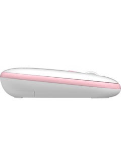lecoo Lenovo WS212 Wireless 1600DPI 4-Button Optical Mouse White & Pink  - Image 2