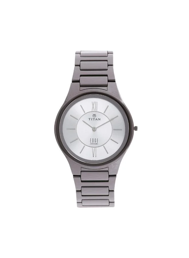تيتان Men's Ceramic Analog Watch 1696QC02 - 30 mm
