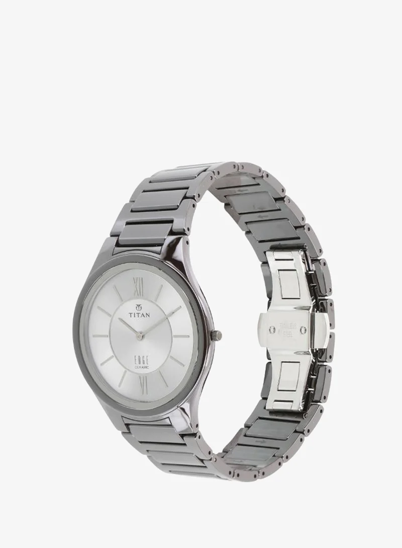 TITAN Men's Ceramic Analog Watch 1696QC02 - 30 mm