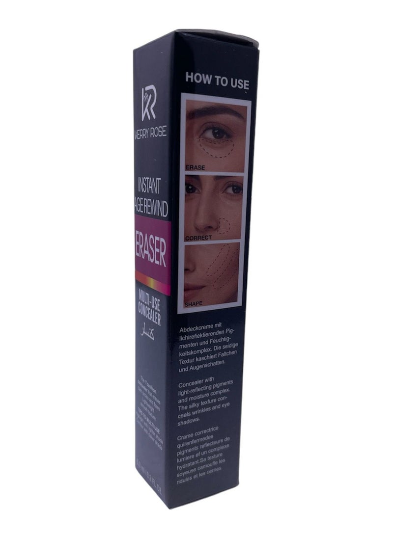 Creamy concealer with medium build coverage. It gives the skin a satin texture, and with its unique formula, it is non-greasy and provides 12-hour hold